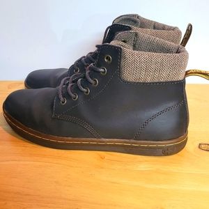 Dr. Martens Maelly Womens ankle boots brown leather size 6